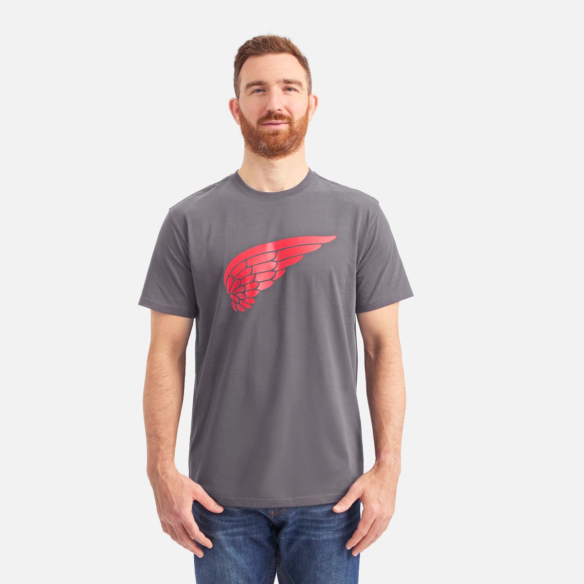 T-shirt a maniche corte con ala