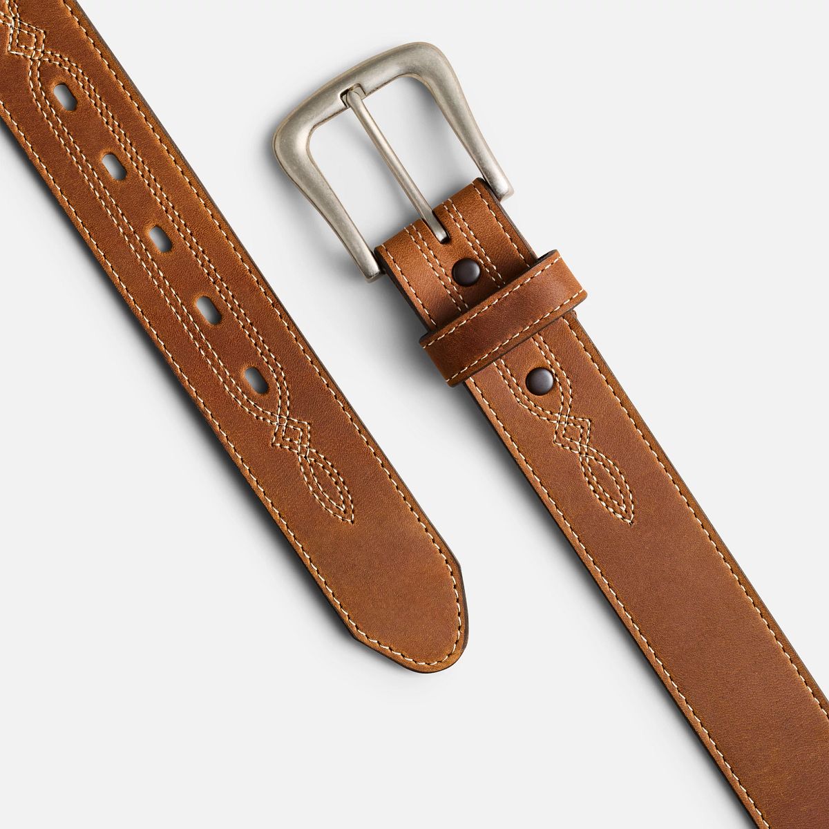 Cinturón Western in Pelle