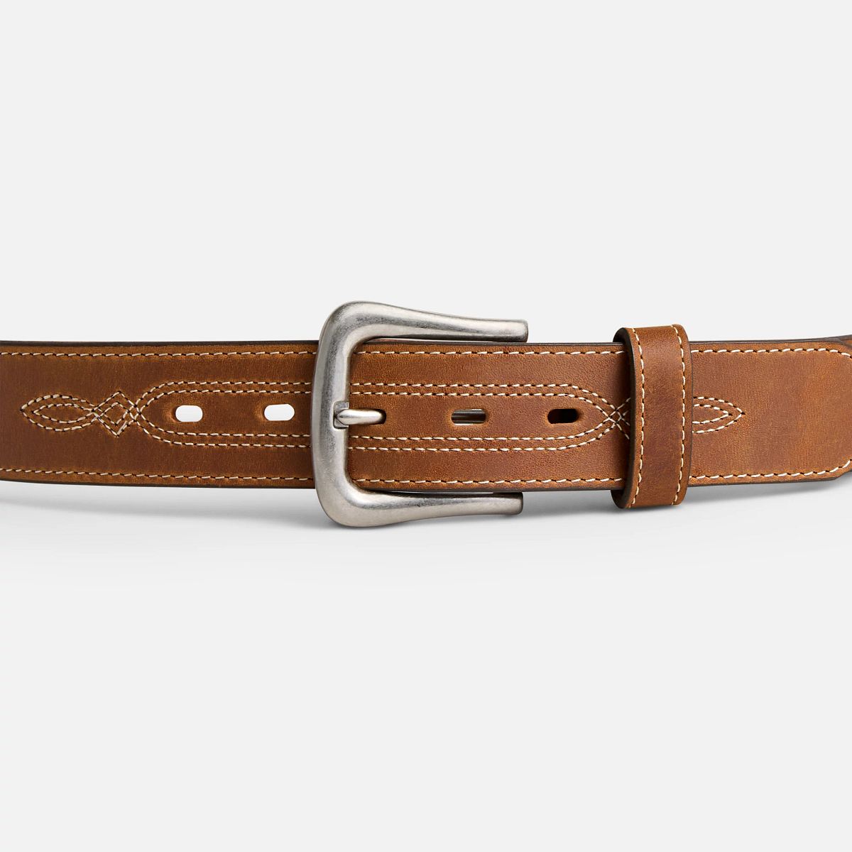 Cinturón Western in Pelle
